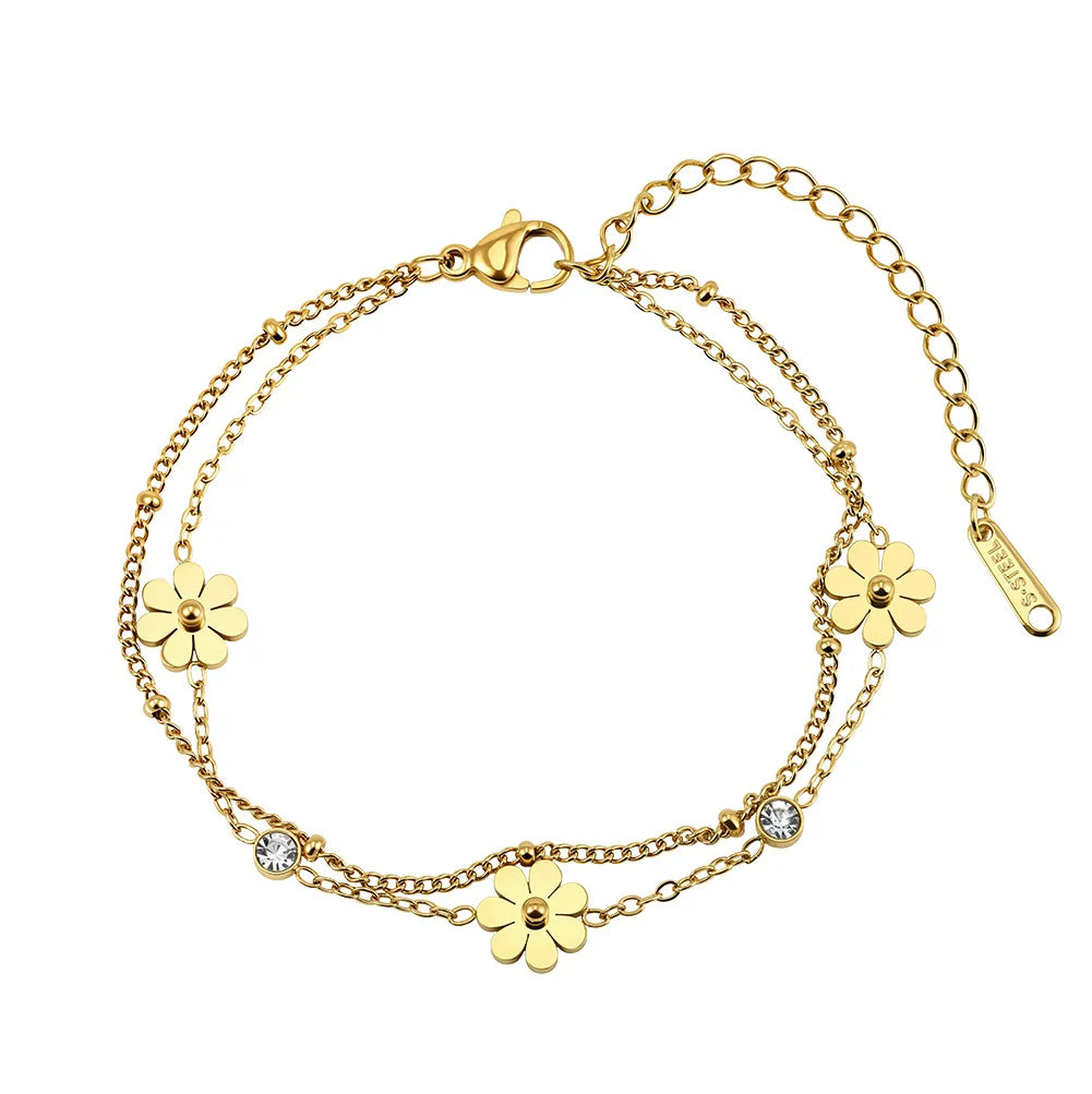 18K Gold Bloom Choker