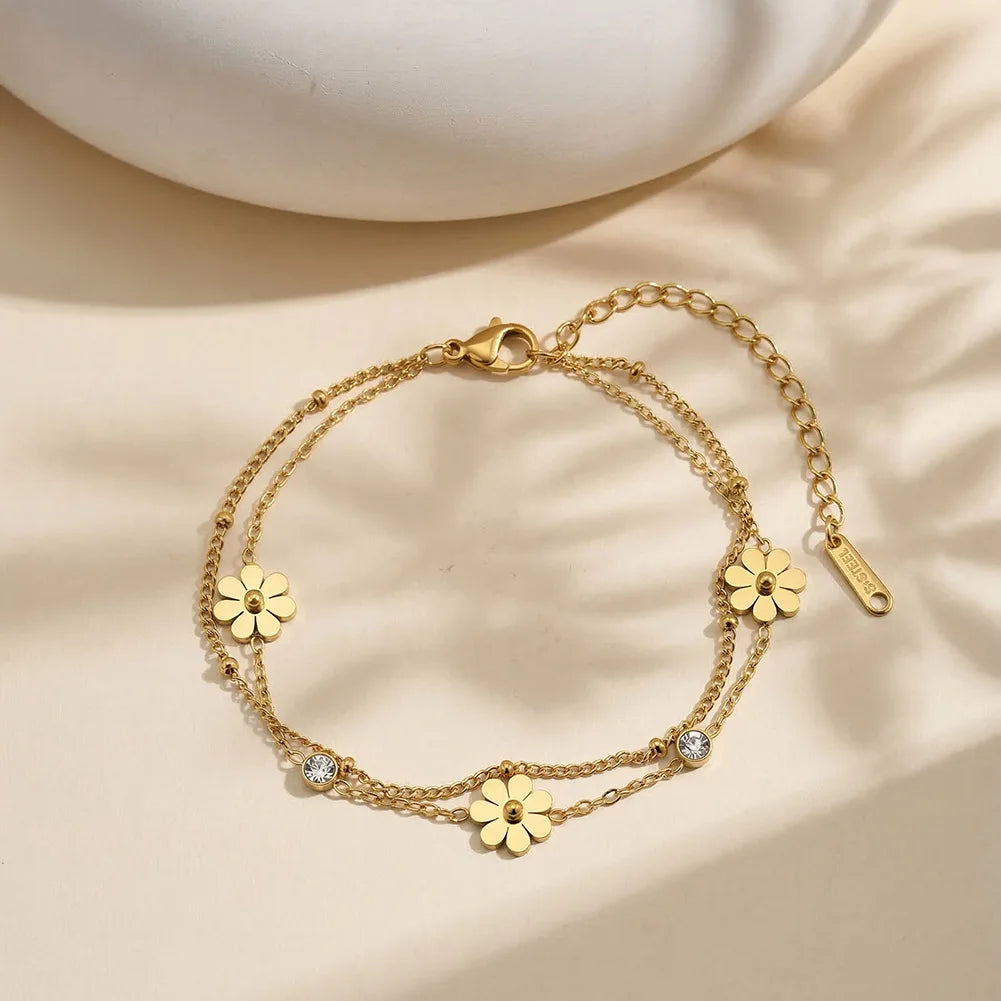 18K Gold Bloom Choker