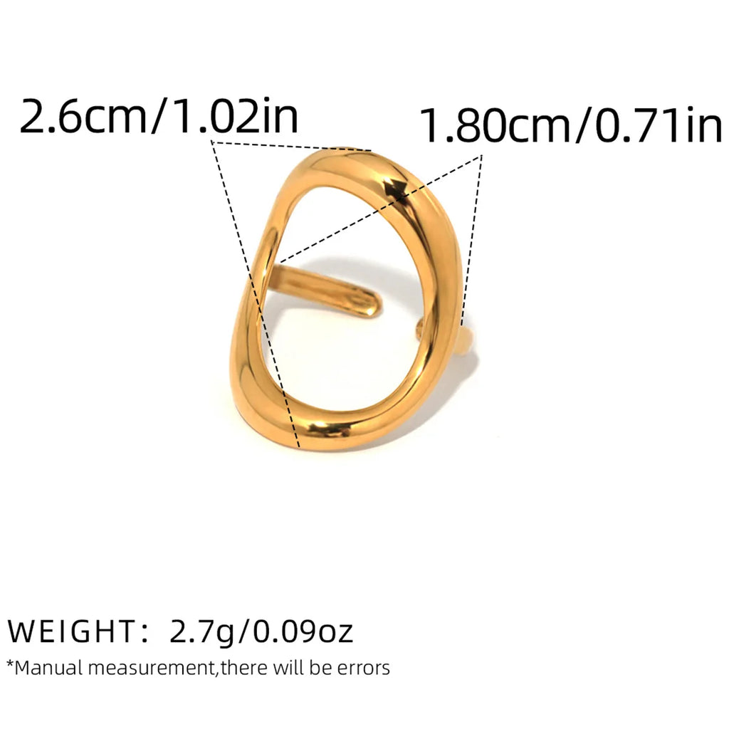 The Muse Fluid Gold Ring