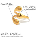 The Muse Fluid Gold Ring