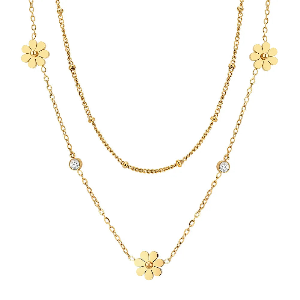 18K Gold Bloom Choker