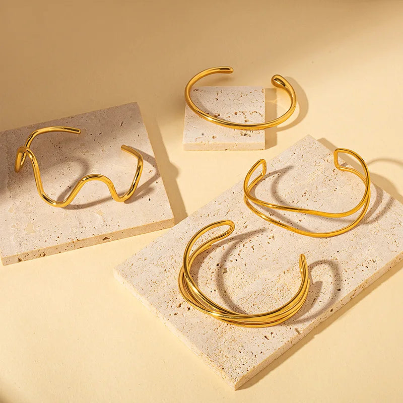 The Muse Cross-Line Cuff