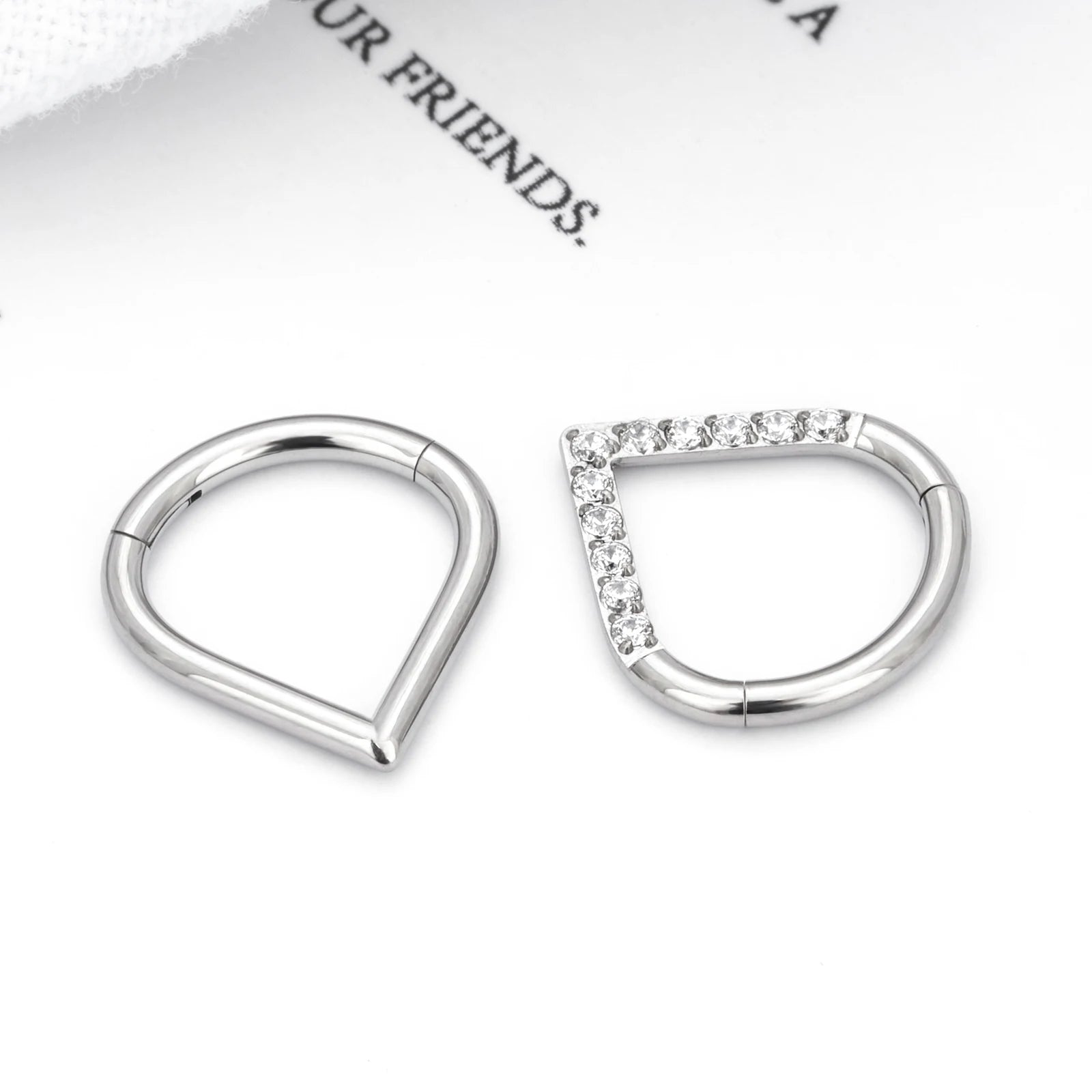 Titanium Teardrop Clicker