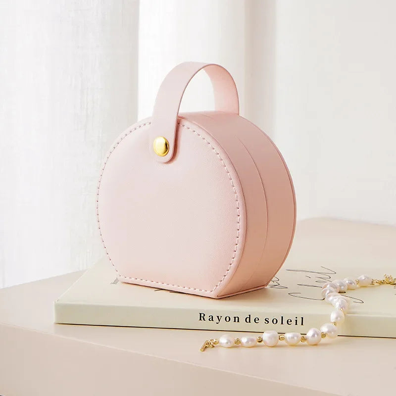 Mini Jewelry Organizer Display Travel Jewelry Case Boxes