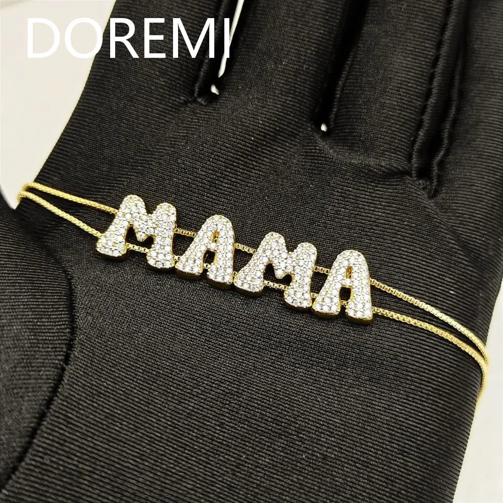 Custom 3D Balloon Name Necklace