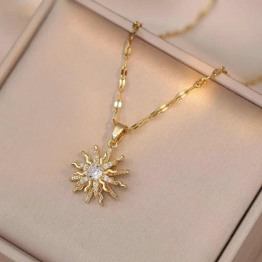 The Spinning Sun Anxiety Necklace