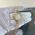 Graceful Diamond Link Timepiece