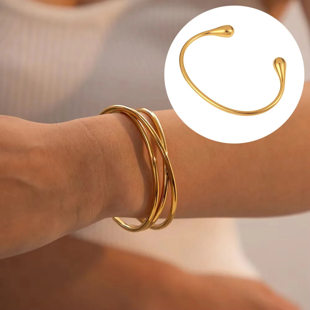 The Muse Cross-Line Cuff