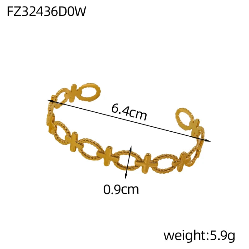 The Muse Cross-Line Cuff