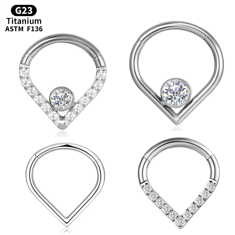 Titanium Teardrop Clicker
