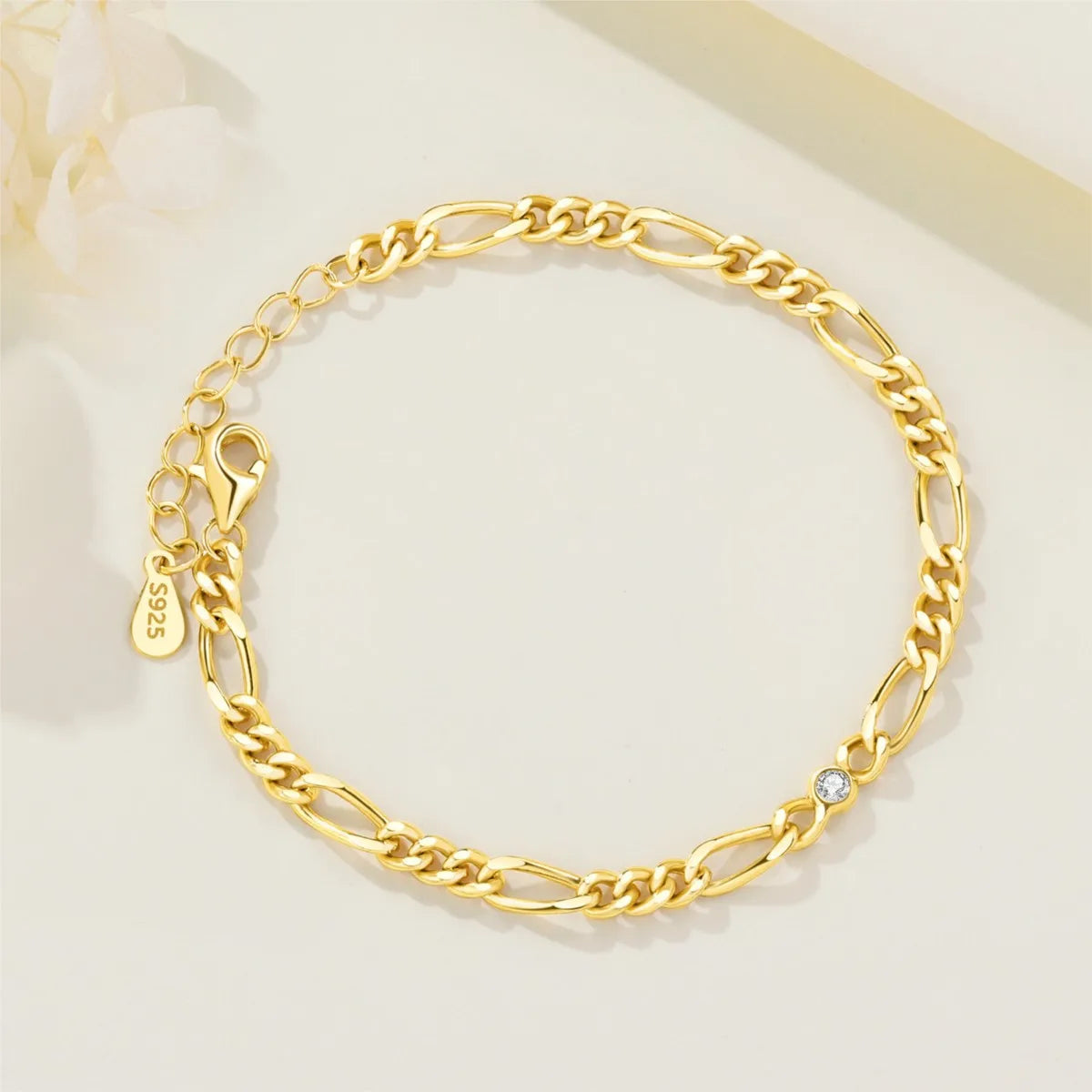 Aria 18K Gold Plated Charm Bracelet