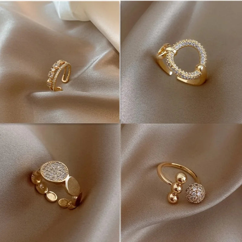 Hollow Rings Gold