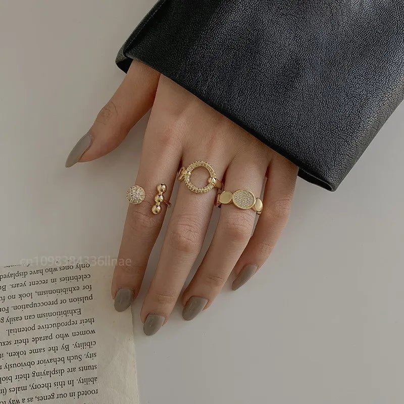 Hollow Rings Gold