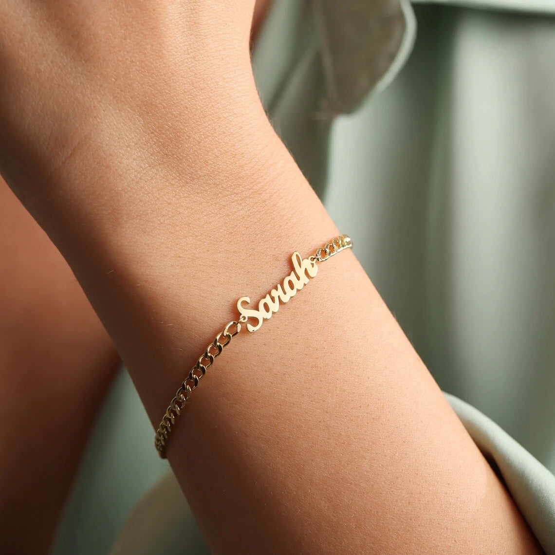 Signature Script Bracelet