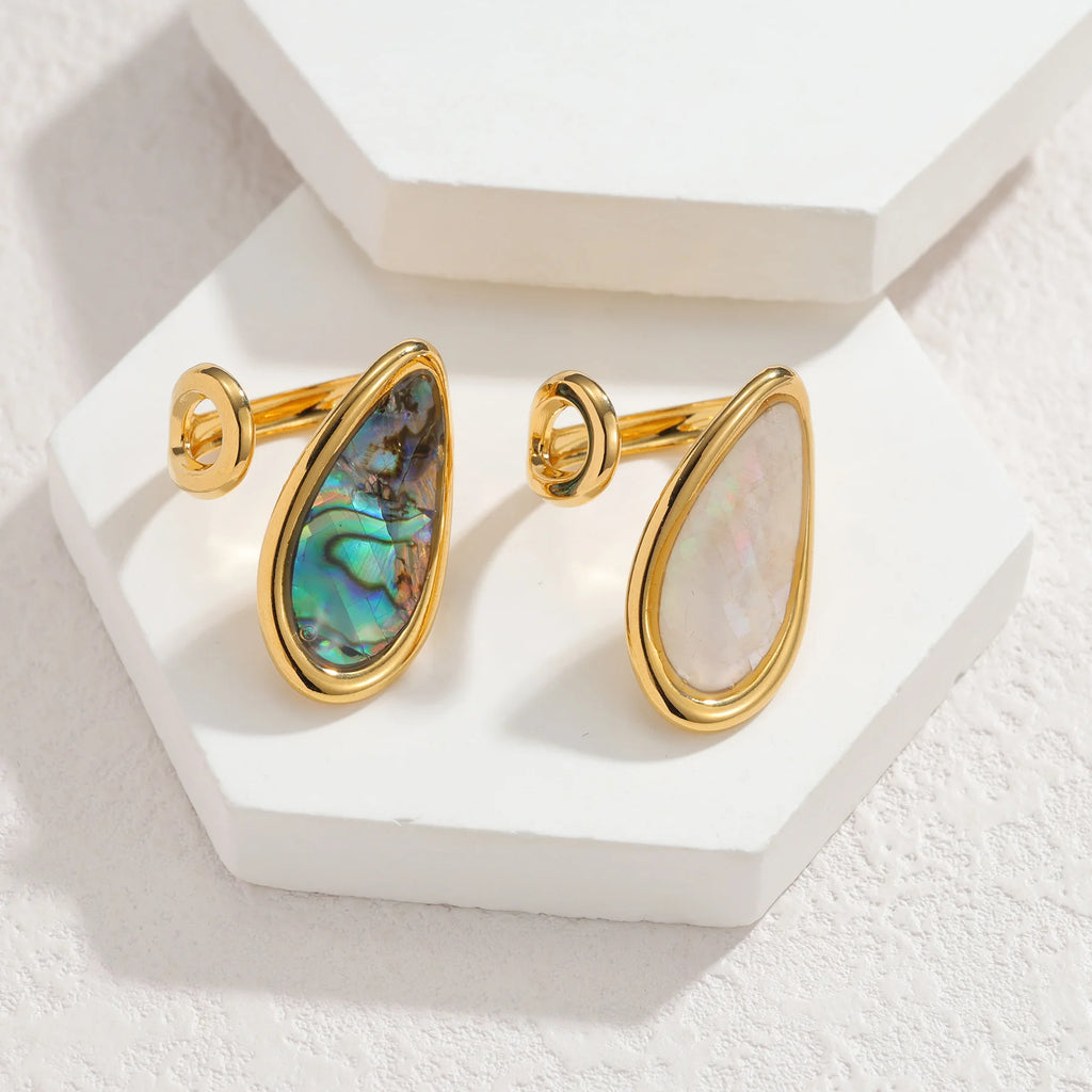 The Muse Shell Inlay Ring