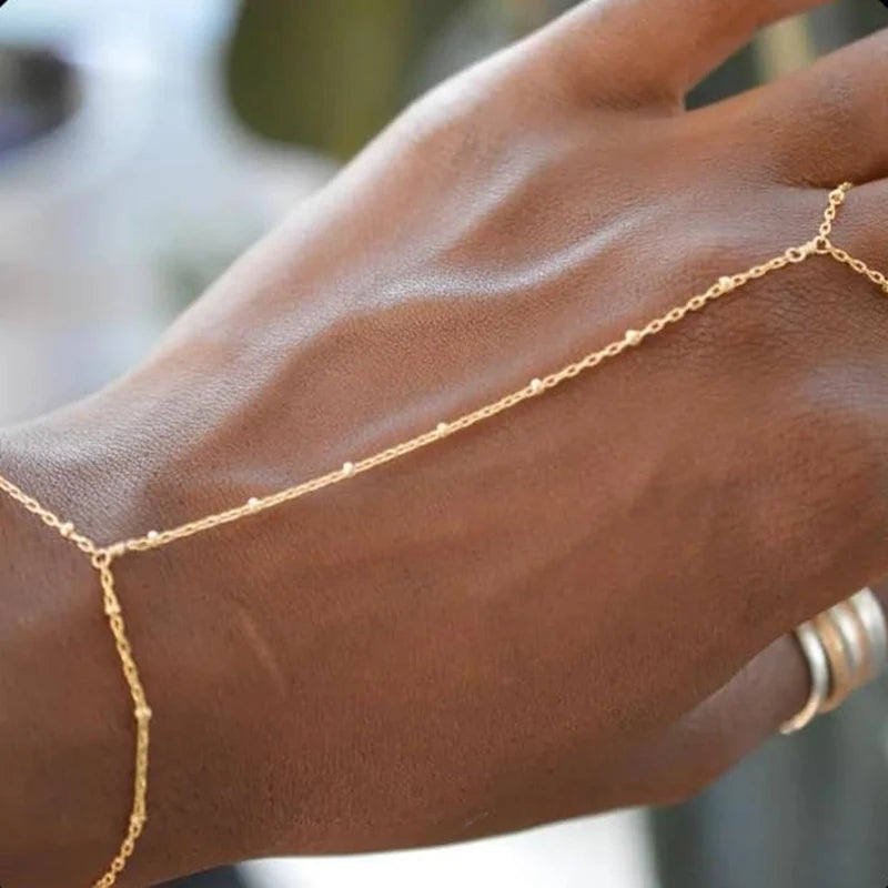Minimalist Link Hand Chain