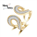 Luxe Muse Baguette-Cut Wave
Ring