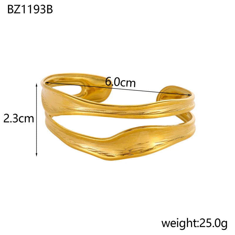 The Muse Cross-Line Cuff