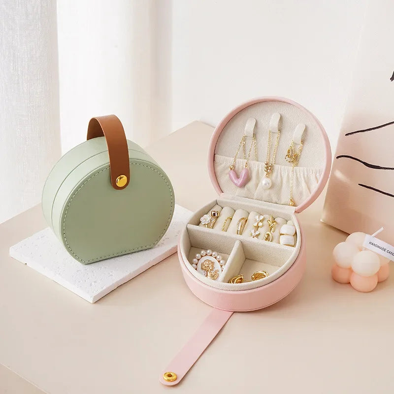 Mini Jewelry Organizer Display Travel Jewelry Case Boxes