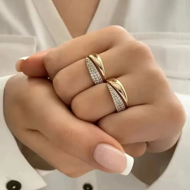 Gold Plated Sun Rings