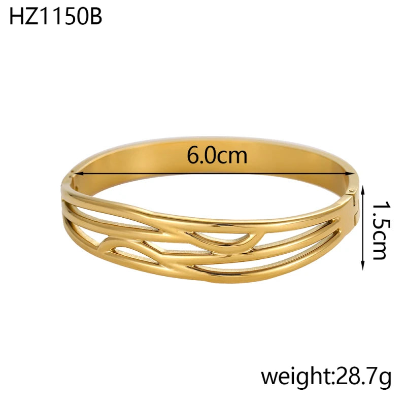 The Muse Cross-Line Cuff