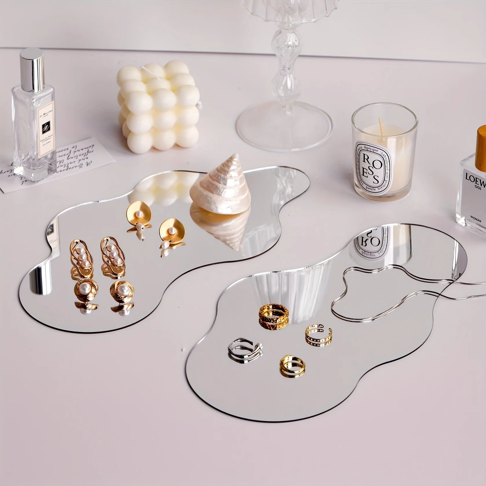 Acrylic Simple Jewelry Display Stand Earrings and Earrings Rack Jewelry