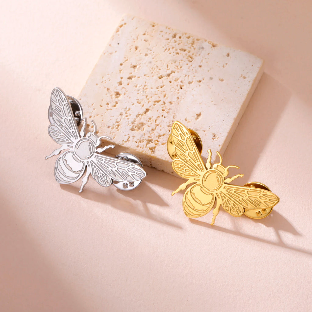 Golden Nectar Bee Pin