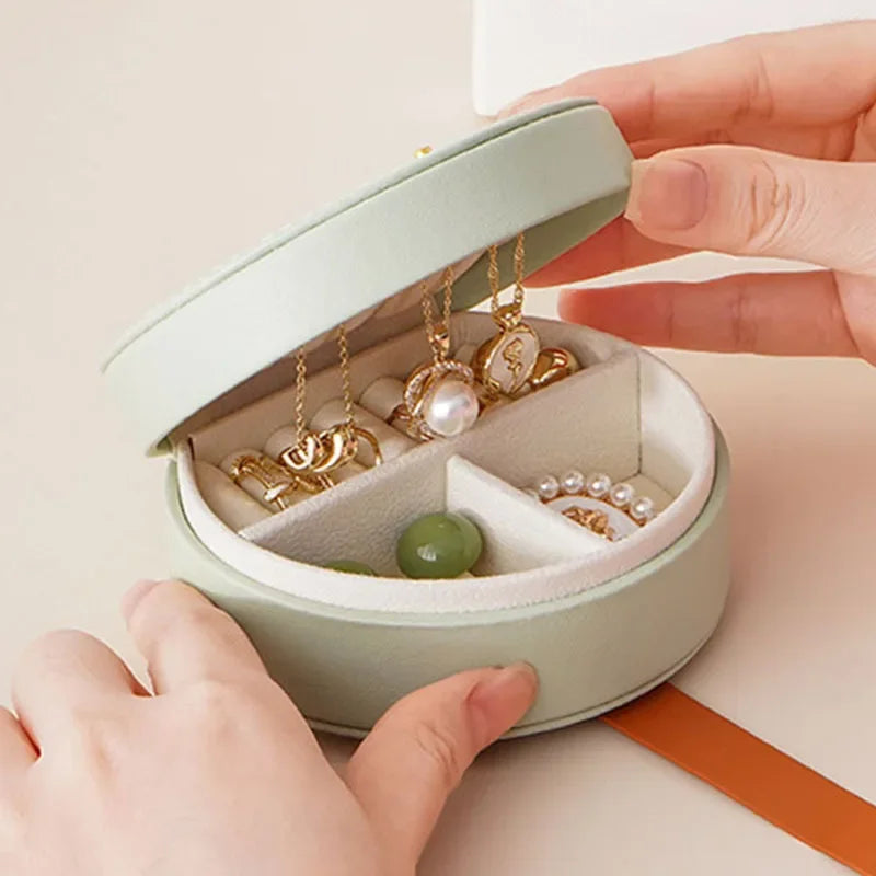 Mini Jewelry Organizer Display Travel Jewelry Case Boxes