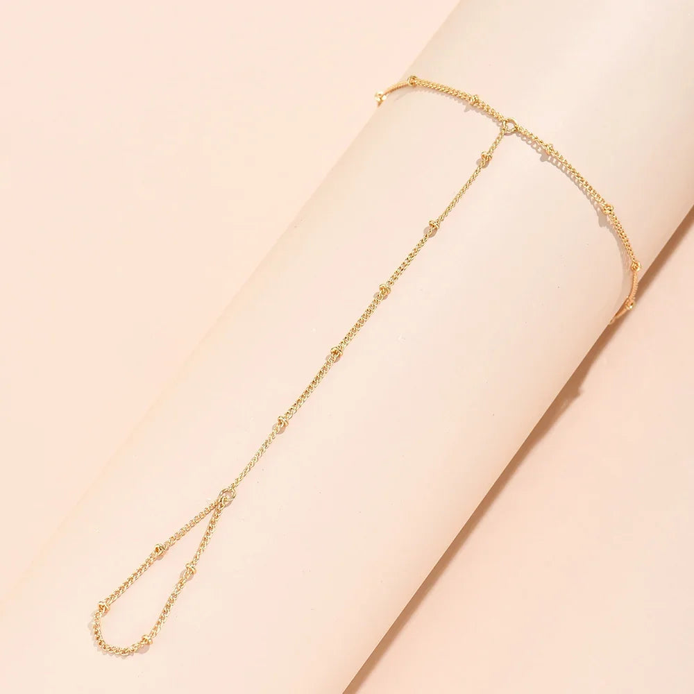 Minimalist Link Hand Chain