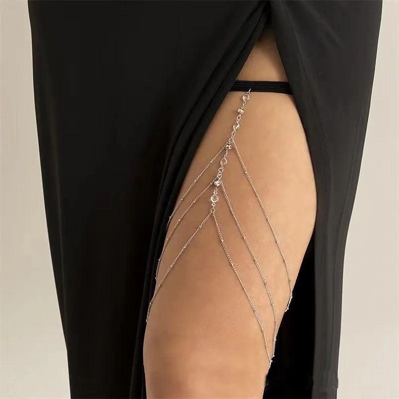 Boho Layered Leg Chain