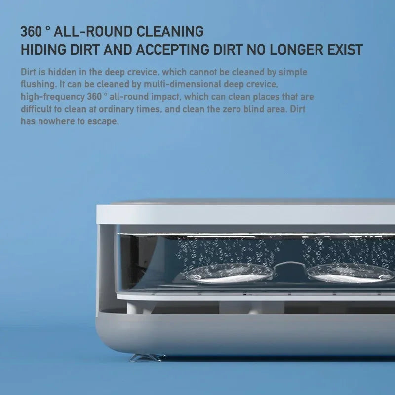 Ultrasonic Jewelry Cleaner Machine – Portable High-Frequency Wash for Rings & Luxury Watches