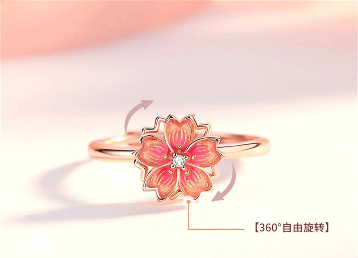 Rotating Peach Blossom Bracelet