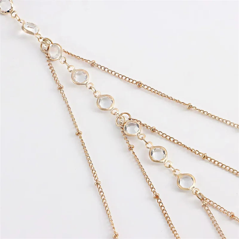 Boho Layered Leg Chain