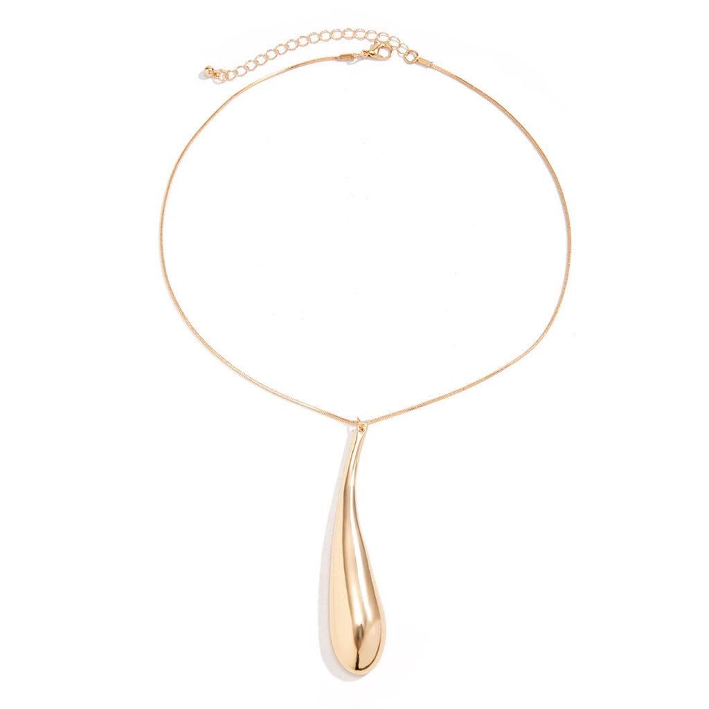 Liquid Gold Drop Pendant