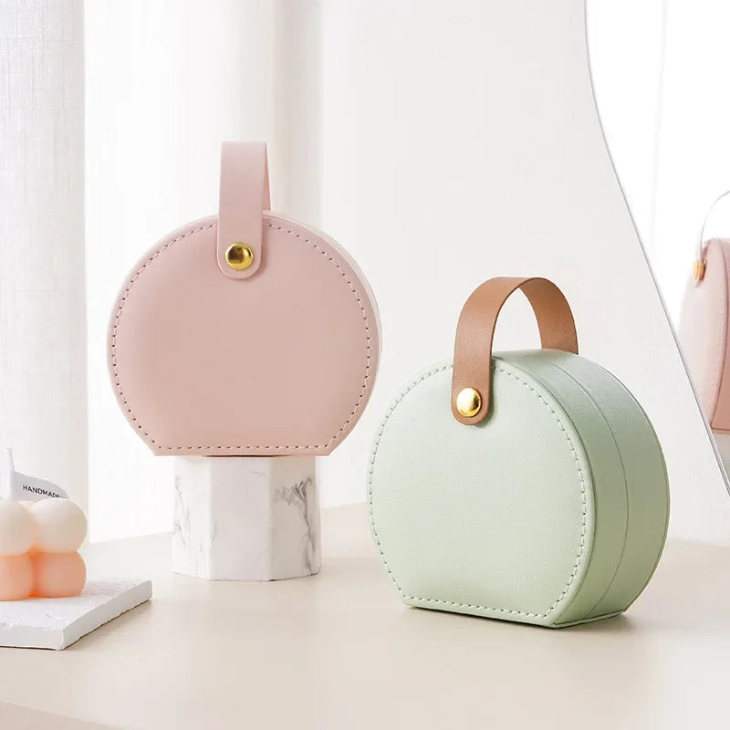 Mini Jewelry Organizer Display Travel Jewelry Case Boxes