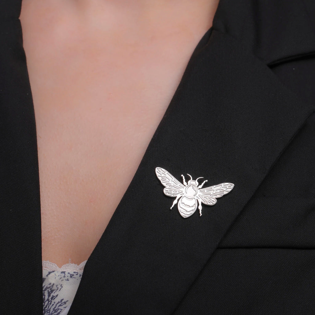 Golden Nectar Bee Pin