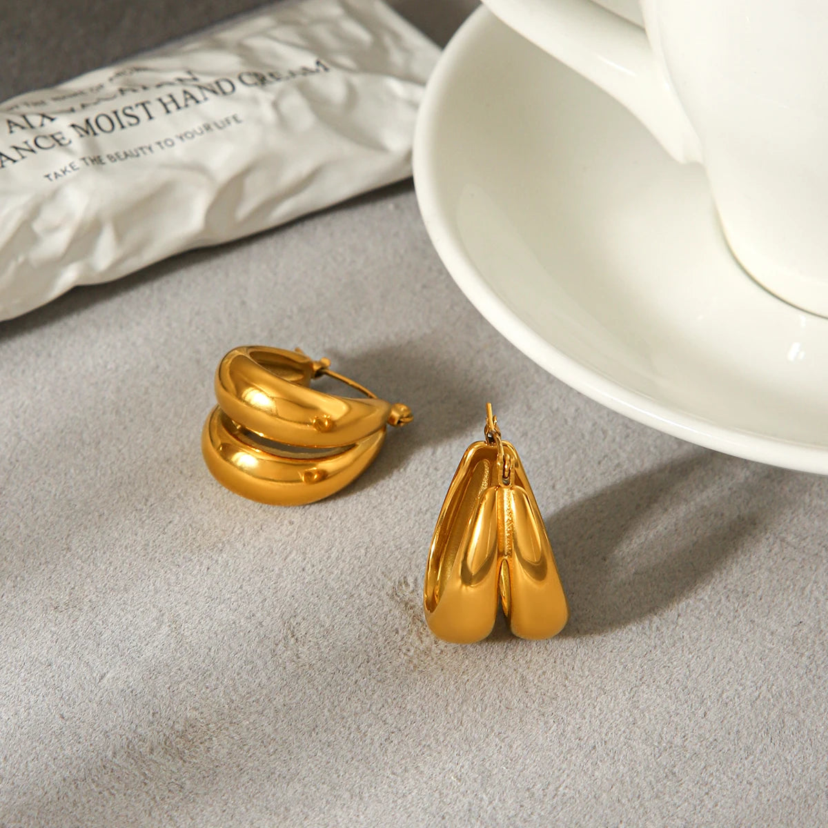 The Chunky U-Hoop Earrings